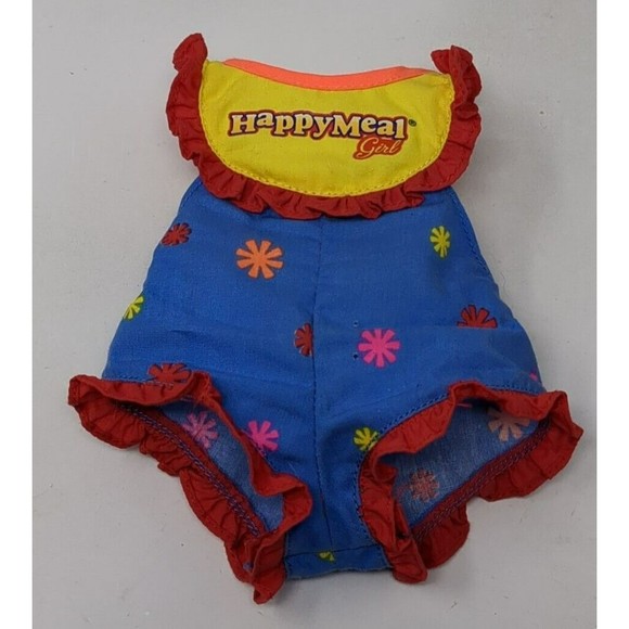 Hasbro 1997 Mcdonald Land‎ Happy Meal Girl Outfit Jumper Only For 13” Doll - Picture 1 of 4